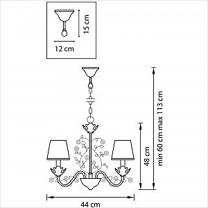 Подвесная люстра Lightstar Aiola 785030