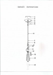 Светильник подвесной Lightstar Aereo 711011