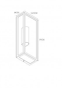 Уличный настенный светильник Arte Lamp Belfast A4569AL-2BK