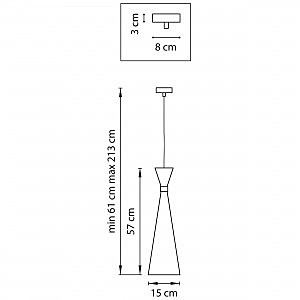 Светильник подвесной Lightstar Dumo 816313