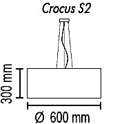 Светильник подвесной TopDecor Crocus Crocus Glade S2 01 329g