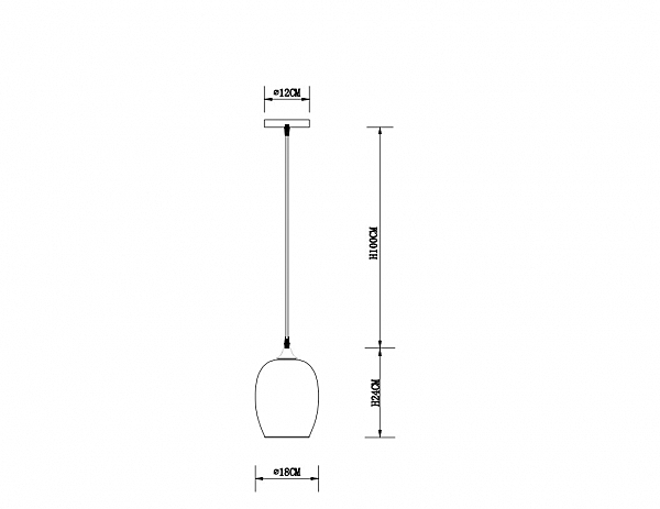 Светильник подвесной Arte Lamp Propus A4344SP-1BK