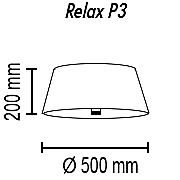 Светильник потолочный TopDecor Relax Relax P3 10 01g