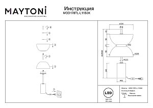 Настольная лампа Maytoni Kyoto MOD178TL-L11B3K