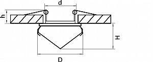 Встраиваемый светильник Lightstar Diamand 009002