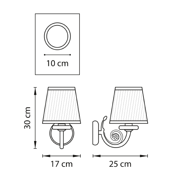 Настенное бра Lightstar Engenuo 779504