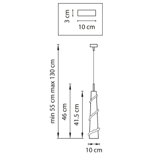 Светильник подвесной Lightstar Petalo 804310