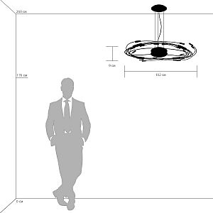 Подвесная люстра Lightstar Ovale 784344