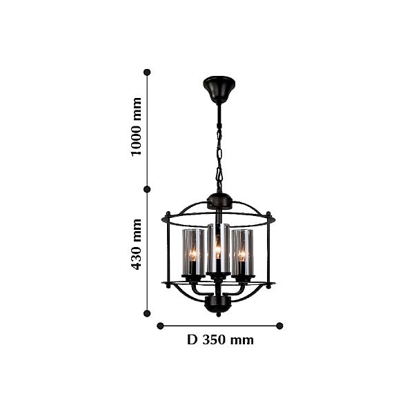 Светильник подвесной Favourite Kiara 2057-3P