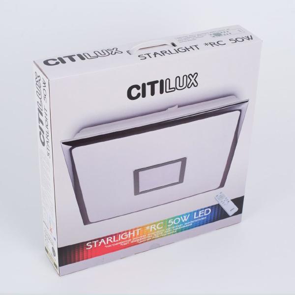 Потолочный светодиодный светильник Citilux Старлайт CL703K50RGB