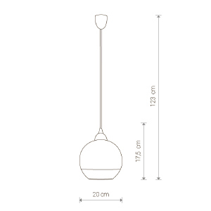Светильник подвесной Nowodvorski Globe 5763