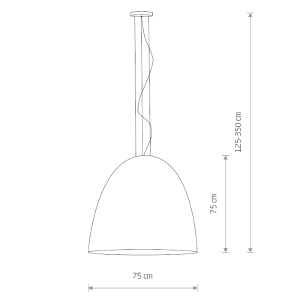 Светильник подвесной Nowodvorski Egg Xl 9025