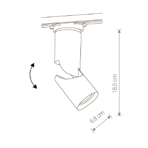 Трековый светильник Nowodvorski Profile Show 9423