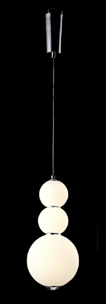 Светильник подвесной Crystal Lux Desi DESI SP3 CHROME/WHITE