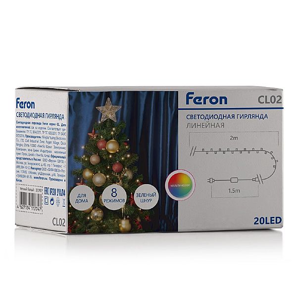 Гирлянда Feron CL02 32282