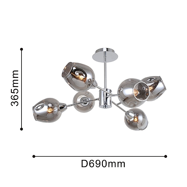 Потолочная люстра F-Promo Tilda 2657-6U