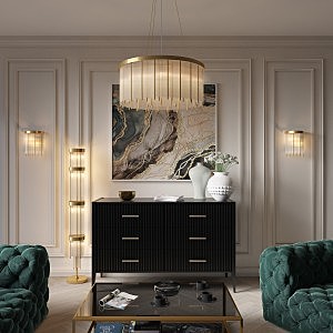 Подвесная хрустальная люстра York Odeon Light 4788/10