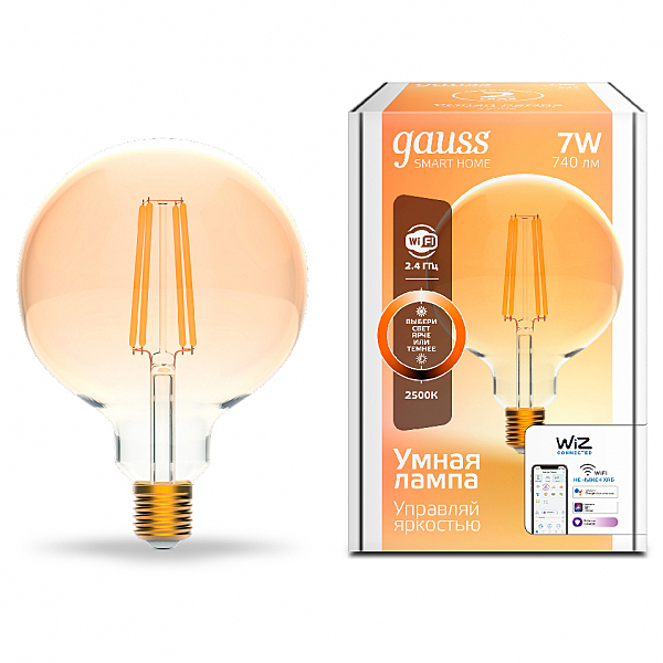 Светодиодная лампа Gauss Smart Home Loft 1320112