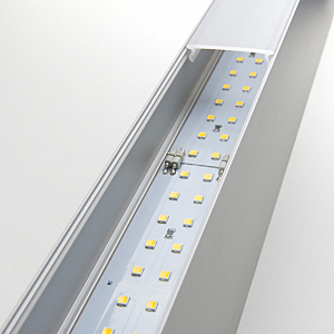 Настенный светильник Elektrostandard Grand Линейный светодиодный накладной двусторонний светильник 103см 40W 6500K матовое серебро (101-100-40-
