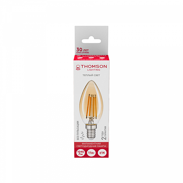 Ретро лампа Thomson Filament Candle TH-B2116