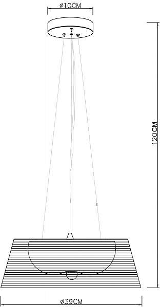 Светильник подвесной Deko-Light Filo Sat 342031