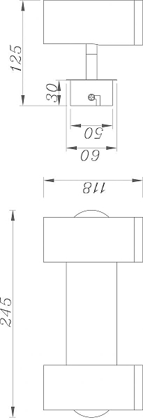 Светильник спот Deko-Light Dabih 348038