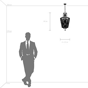 Подвесная люстра Lightstar Castello 744157