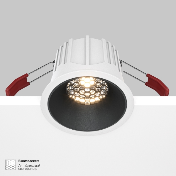 Встраиваемый светильник Maytoni Alfa LED DL043-01-15W4K-RD-WB