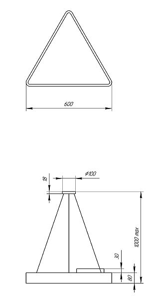 Светильник подвесной ЭРА Delta SPO-151-W-40K-030