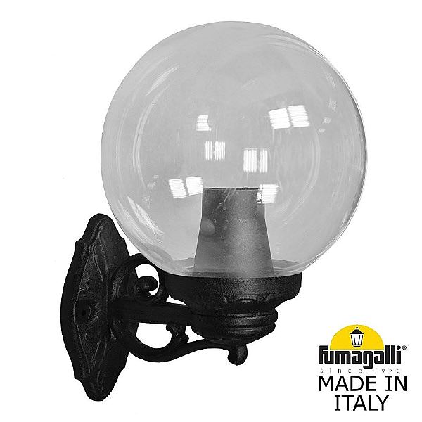Уличный настенный светильник Fumagalli Globe 250 G25.131.000.AXF1R