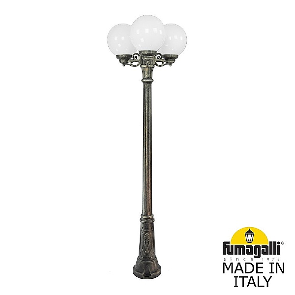 Столб фонарный уличный Fumagalli Globe 250 G25.156.S30.BYF1R
