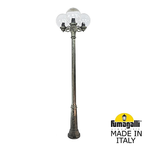 Столб фонарный уличный Fumagalli Globe 250 G25.157.S30.BXF1R