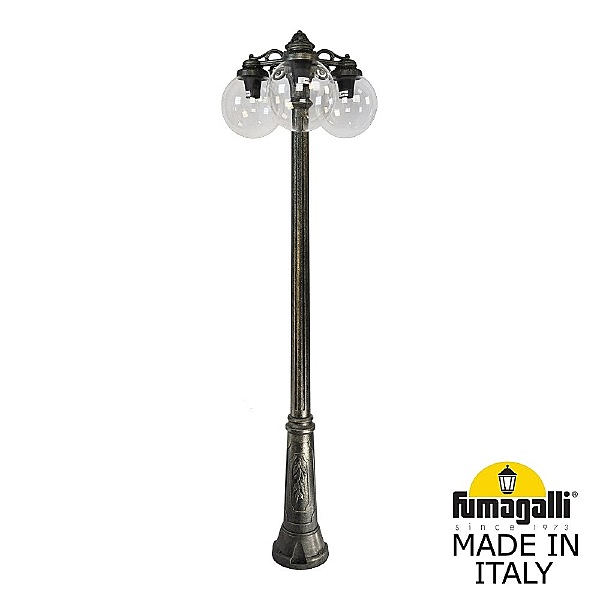 Столб фонарный уличный Fumagalli Globe 250 G25.157.S30.BXF1RDN
