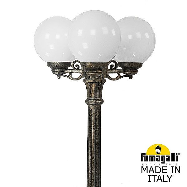 Столб фонарный уличный Fumagalli Globe 250 G25.157.S30.BYF1R
