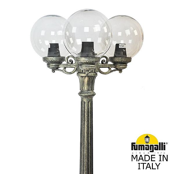 Столб фонарный уличный Fumagalli Globe 250 G25.158.S30.BZF1R