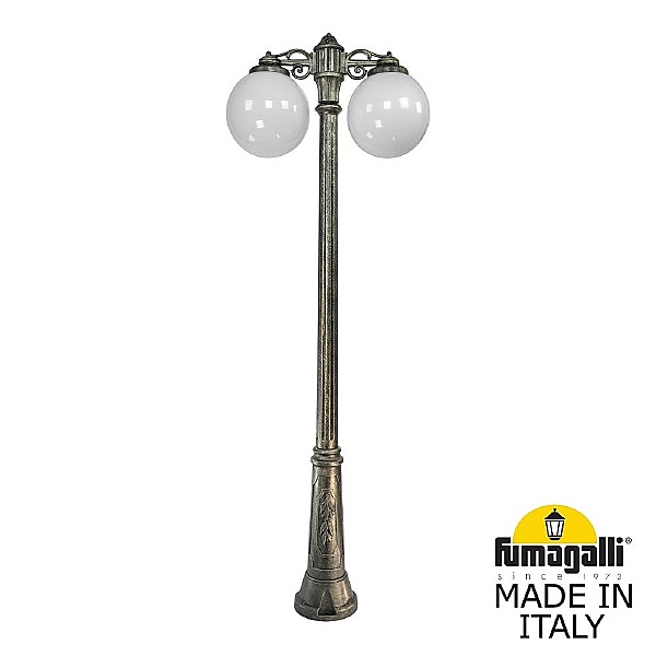 Столб фонарный уличный Fumagalli Globe 300 G30.157.S20.BYF1RDN