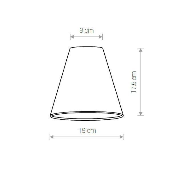 Абажур Nowodvorski Cameleon Cone S 8502