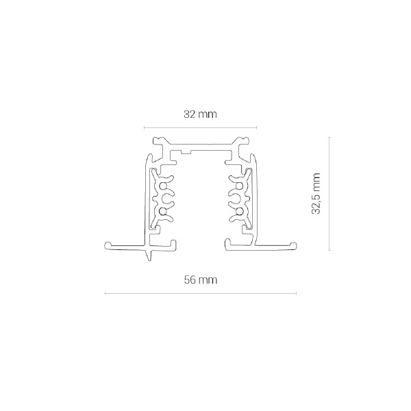 Встраиваемый шинопровод Nowodvorski Ctls Track 8694
