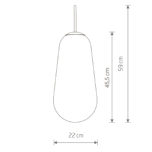 Плафон Nowodvorski Cameleon Pear L 10328