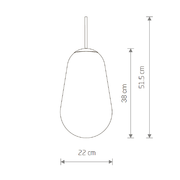 Плафон Nowodvorski Cameleon Pear M 10330