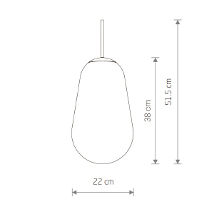 Плафон Nowodvorski Cameleon Pear M 10330