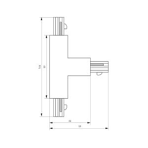 Коннектор для шинопровода Arlight C 4Tr 026150