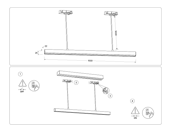 Трековый светильник Ambrella Track System GL6782