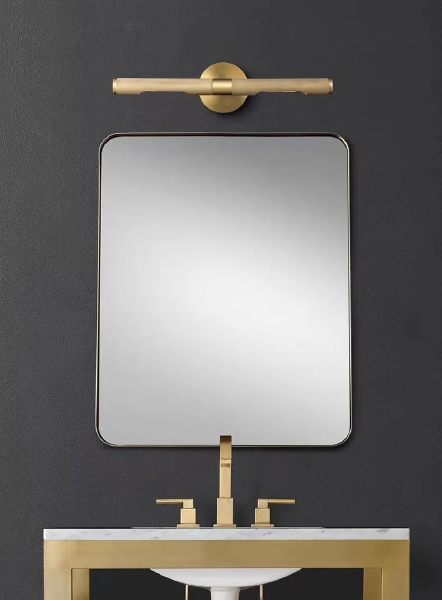 Подсветка зеркал и полок Delight Collection MT8861 MT8861-2W brass