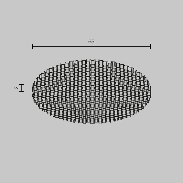 Светофильтр HoneyComb 65мм для Focus Led 30Вт Maytoni HoneyComb-D64