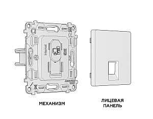 Розетка Ambrella Volt ALFA MA112010